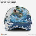 Frenzidea Catfish Fishing Hooked on Victory Personalized Cap