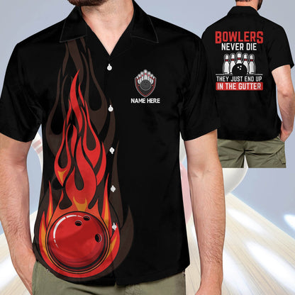 Frenzidea Blowers Never Die They Just End Up In The Gutter Personalized Name Hawaiian Shirt