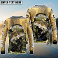 Frenzidea Walleye Fishing Skin Custom Long Sleeve Performance Fishing Long Sleeves