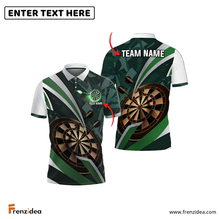 Frenzidea Blade Of Glory Darts Personalized Name, Team Name 3D Shirt ( 5 Colors)