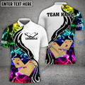 Frenzidea Cornhole Smoke Rainbow Personalized Name, Team Name Shirt