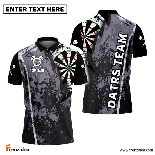 Frenzidea Grunge Lightning Custom Darts Shirts