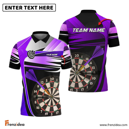 Frenzidea Darts Blade Armor Personalized Name, Team Name 3D Shirt (4 Colors)