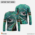 Frenzidea Customize Name Fishing Kingfish 3D Shirts