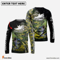 Frenzidea Fishing Bass Skin Customize Name 3D Shirts