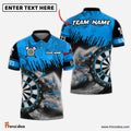 Frenzidea Darts Seawave Personalized Name, Team Name 3D Shirt (4 Colors)
