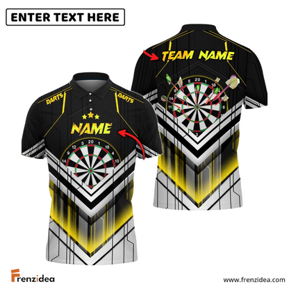 Frenzidea Cyberpunk Darts Personalized Name, Team Name 3D Shirt (6 Colors)