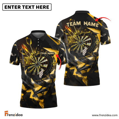 Frenzidea Thunder Rising Darts Personalized Name, Team Name 3D Shirt (6 Colors)