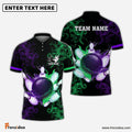 Frenzidea Bowling And Pins Equal Battle Customized Name 3D Shirt (4 Colors)