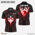 Frenzidea Super Thunder Bowling And Pins Break Multicolor Customized Name 3D Shirt