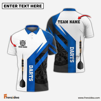 Frenzidea Darts D Personalized Name, Team Name 3D Shirt (4 Colors)