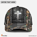 Frenzidea Personalized Name Fishing Hunting Cap (7 Colors)