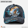 Frenzidea  Personalized Fishing Blue Cap