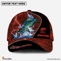 Frenzidea  Personalized Crappie Fishing Red Cap