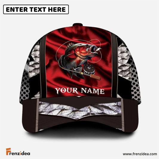 Frenzidea Personalized Fishing Redsola Cap