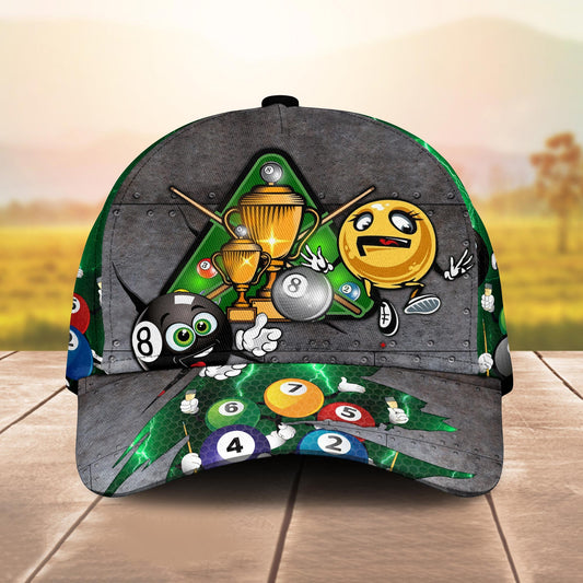 Frenzidea Billiard Lover 3D Over Printed Cap