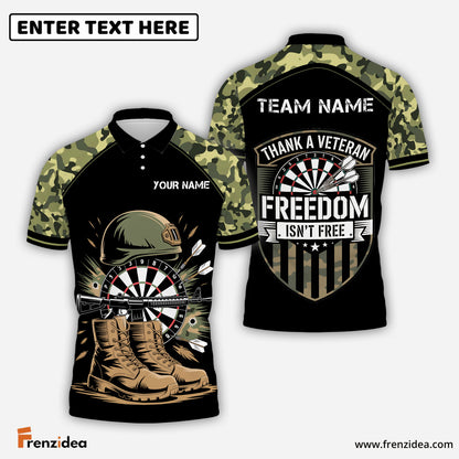 Frenzidea Veteran Honor Darts 3D Shirt