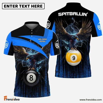 frenzidea Billiards Personalized Polo Shirt For Melissa Holt