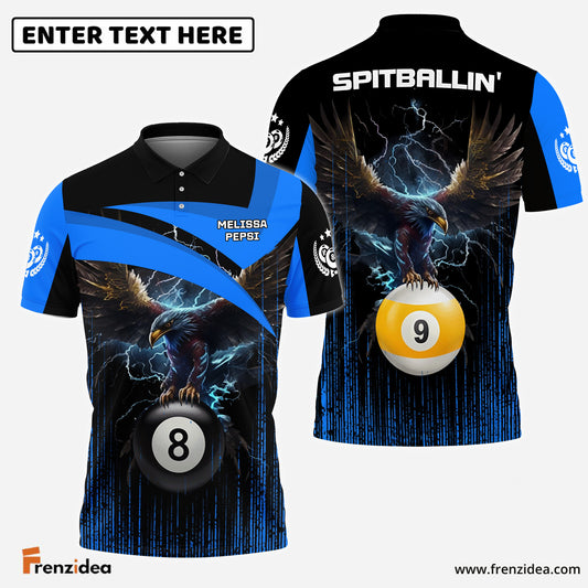 frenzidea Billiards Personalized Polo Shirt For Melissa Holt