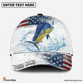 (12 Breeds) Frenzidea Patriot Fishing Hunter Customized Name 3D Cap