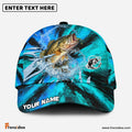 (12 Breeds) Frenzidea Sharp Strike Fishing Customized Name 3D Cap