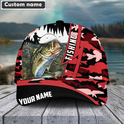 Frenzidea Bass Personalized Fishing Classic Cap