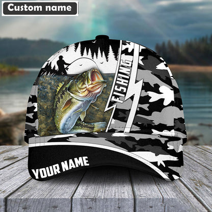 Frenzidea Bass Personalized Fishing Classic Cap