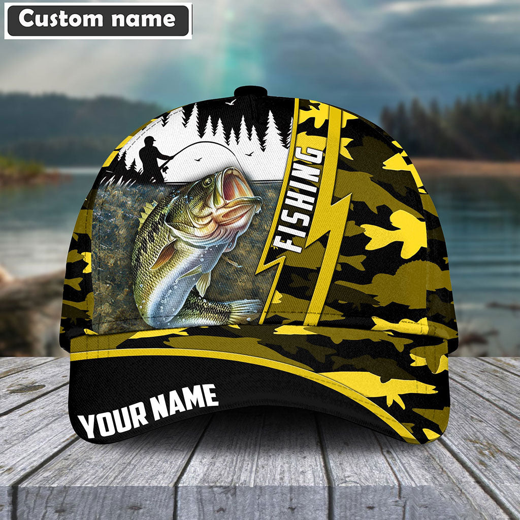 Frenzidea Bass Personalized Fishing Classic Cap