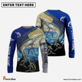 Frenzidea Sailfish Fishing Customize Name, Boat Name 3D Shirts