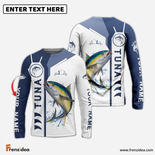 Frenzidea Personalized Tuna Fishing 3D Shirts