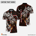 Frenzidea Darts Magma Dragon Personalized Name, Team Name 3D Shirt (4 Colors)