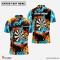 Frenzidea Dart Fire & Water Personalized Name 3D Shirt