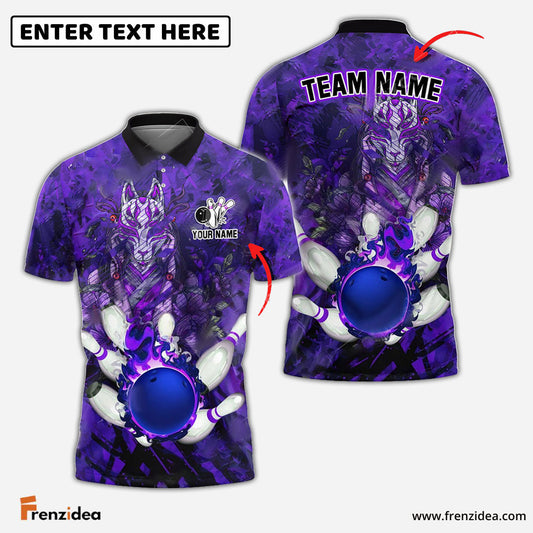 Frenzidea Bowling And Pins Fox Of Calamity Customized Name 3D Shirt (4 Colors)