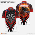 Frenzidea Wolf And Darts Personalized Name 3D Shirt
