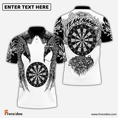 Frenzidea Darts Viking Tattoo Personalized Shirt