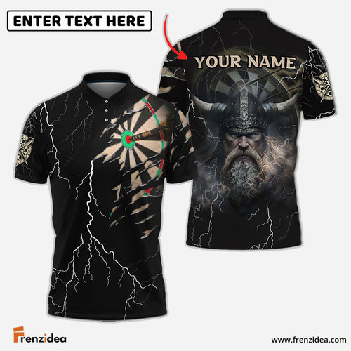 Frenzidea Darts Paint Splash Personalized Name 3D Shirt