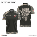 Frenzidea Military Darts Customized Name, Team Name 3D Unisex Shirt
