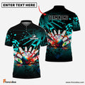 Frenzidea Bowling And Candlepin Diamond Broken Customized Name 3D Shirt
