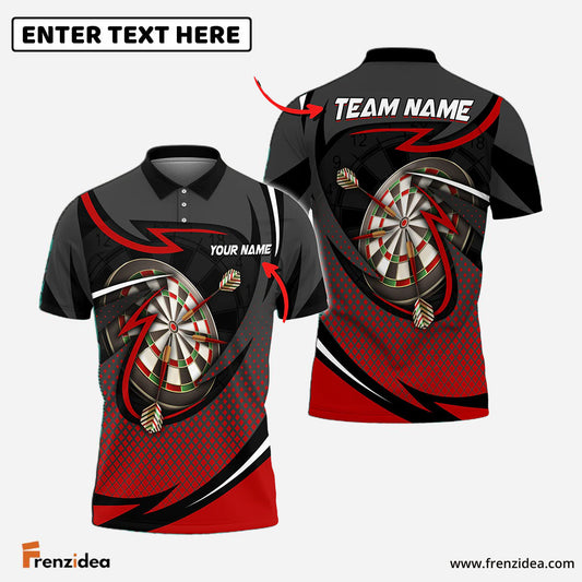 Frenzidea Breath Of Thunder Darts Board Personalized Name 3D Shirt