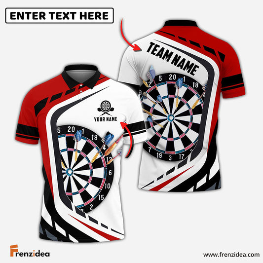 Frenzidea Dart Board Personalized Name, Team Name 3D Shirt (4 Colors)