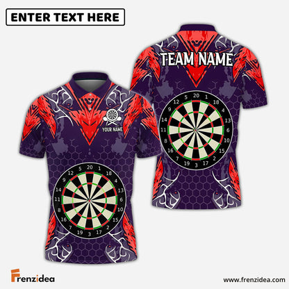 Frenzidea Darts Cybertron Personalized Name, Team Name 3D Shirt (4 Colors)