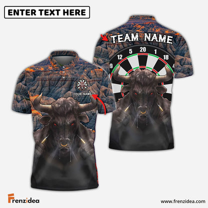 Frenzidea Darts Buffalo Personalized Name 3D Shirt