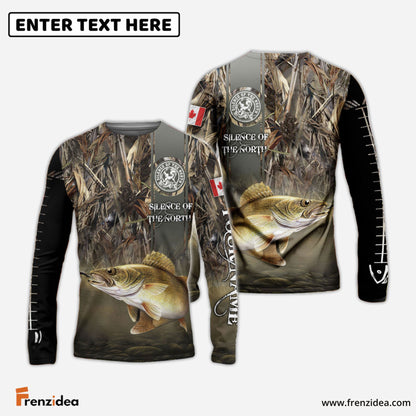 Frenzidea Fishing Silence of the North Custom 3D Shirts