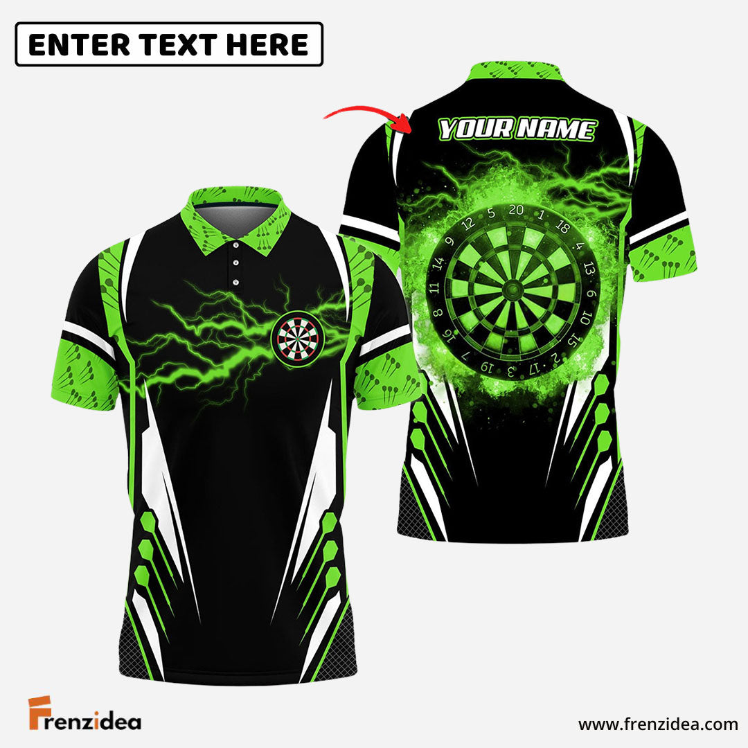 Frenzidea Darts Thunder Personalized Name 3D Shirt